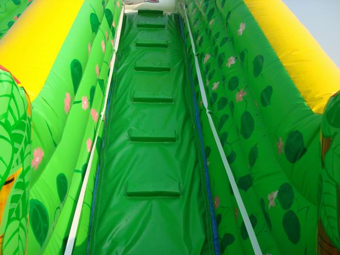 inflatable jumping slide