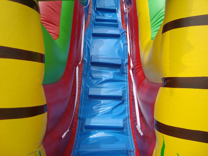 inflatable sponge bob slide