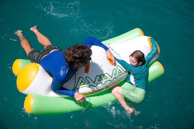 water teeter totter