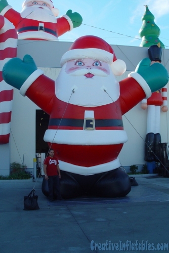 Giant Inflatable Santa