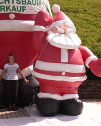3m inflatable santa
