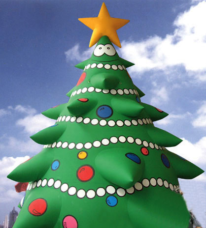 Inflatable Xmas tree