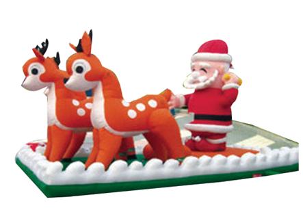 Christmas inflatable sleigh