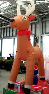 10ft inflatable reindeer