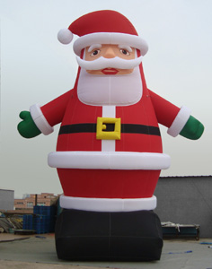 blow up santa