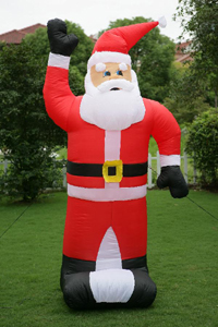 Inflatable Christmas decoration