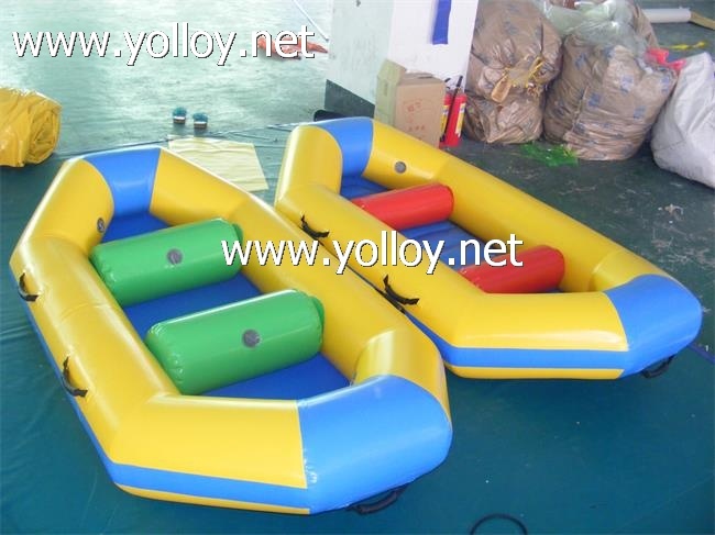 Green boat for one fish boat play inflatable boat