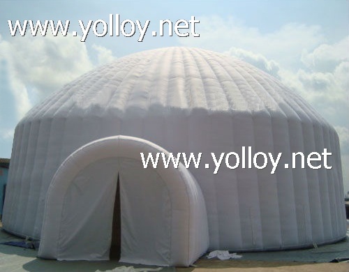 inflable igloo whole dome tent
