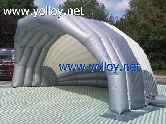 Inflatable Bandshell Stage Cover