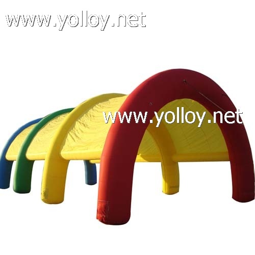 arch shape inflatable party tents