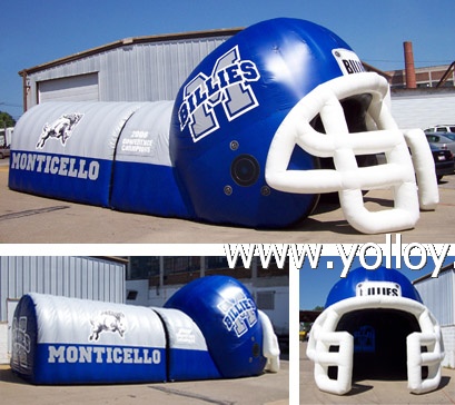 Helmet Sports Tunnel Tent