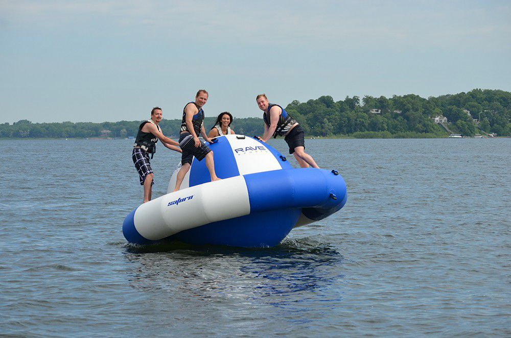 Yolloy water sports splash Inflatable water totter teeter 