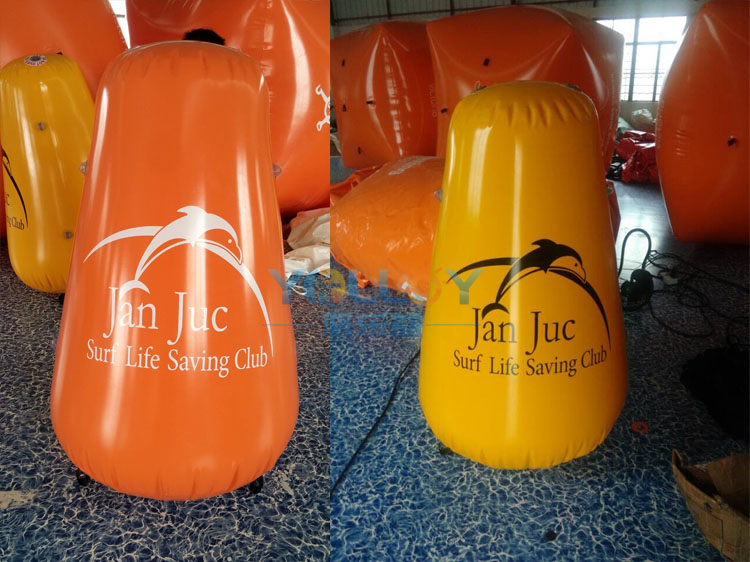 inflatable buoy with printing