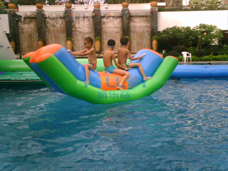 Yolloy Inflatable steep sports climb water glider game for 