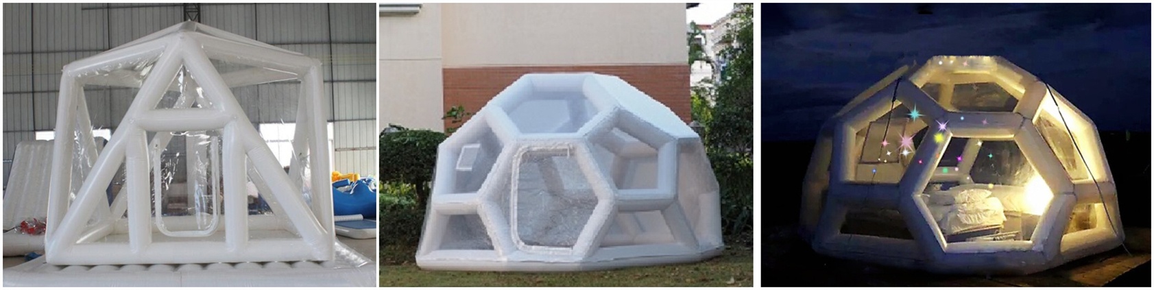 inflatable dome bubble starry night tent