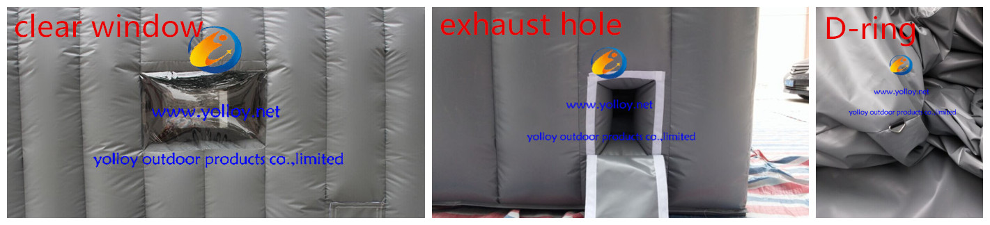 inflatable auto repair shelter