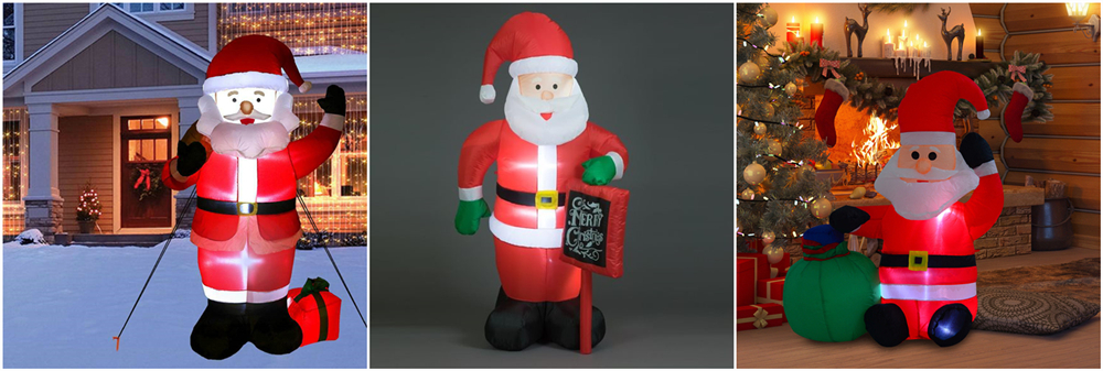 Santa Claus inflatable decorations
