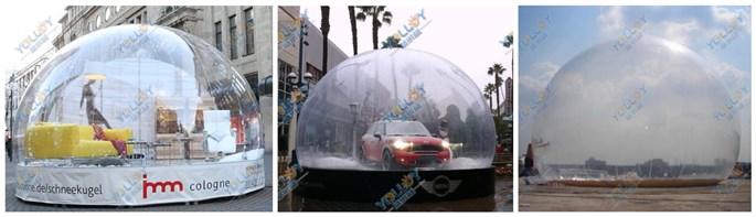  Inflatable Snow Globe For Car Show