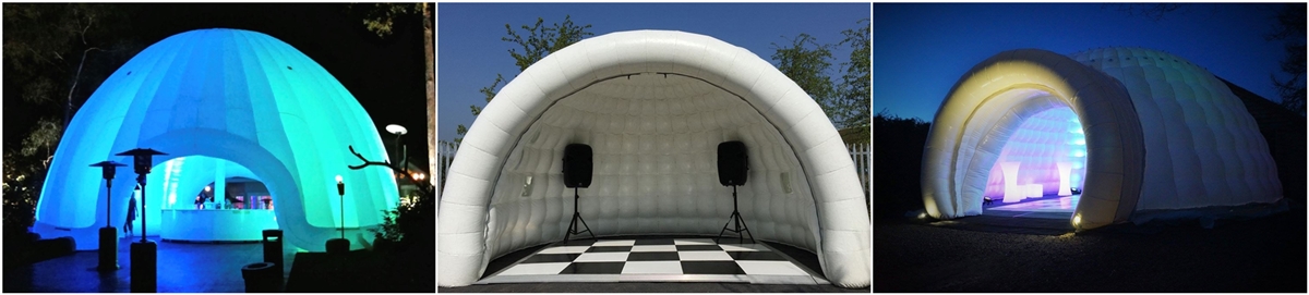 inflatable igloo dome