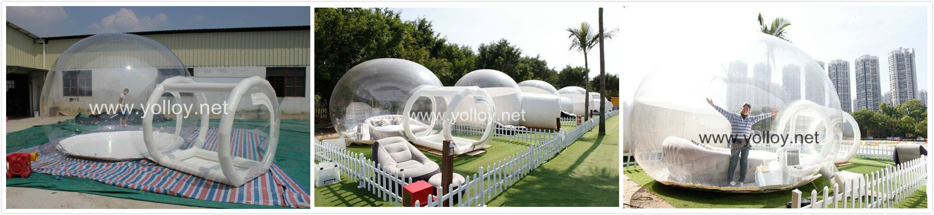 Inflatable Camping Clear Tent