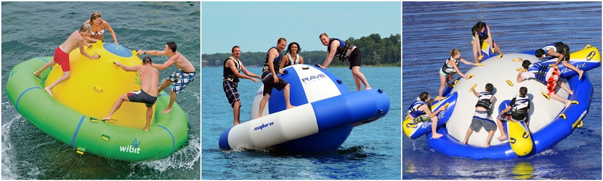 inflatable water saturn rocker