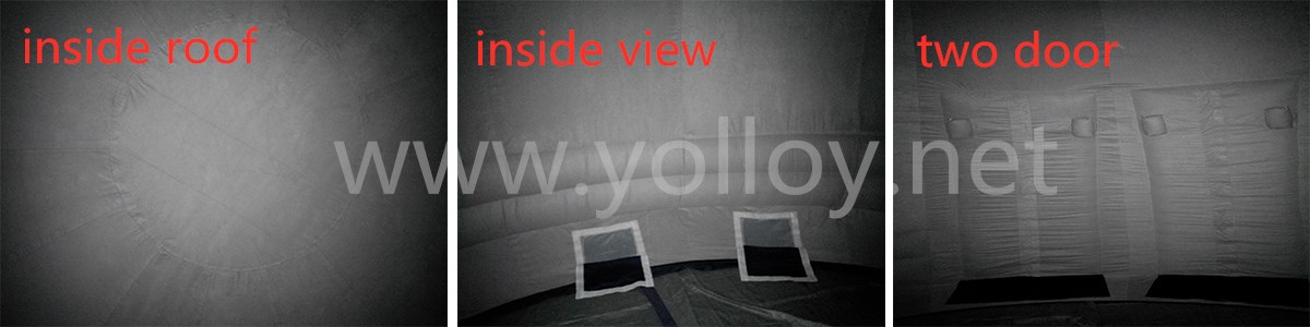 view details of inflatable 360 movie projection dome tent