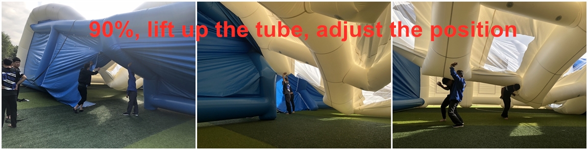 inflatable storage tent