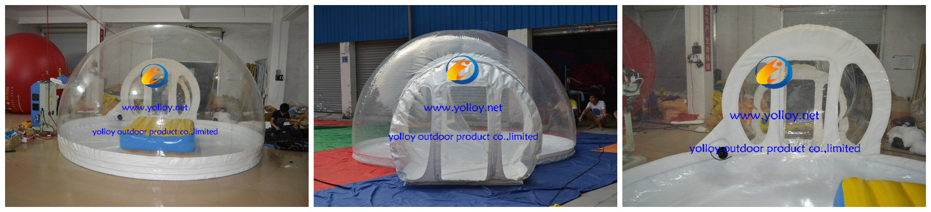 inflatable bubble lodge