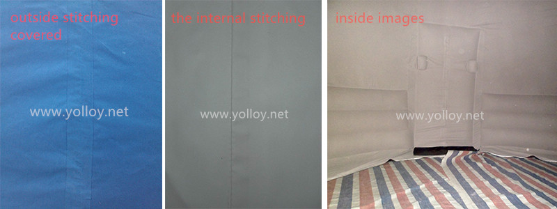 Detailed images of dome tent