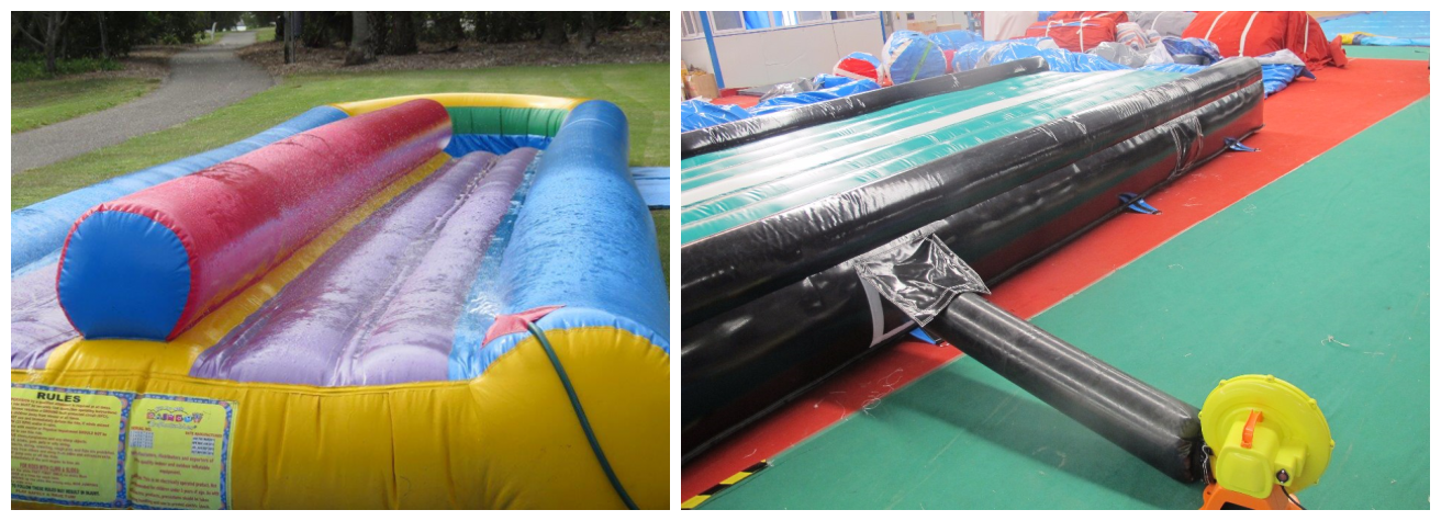 Inflatable tumble track Slip N' Slide