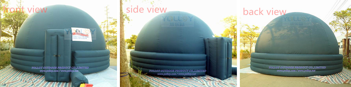 Airlock door full dome portable planetarium