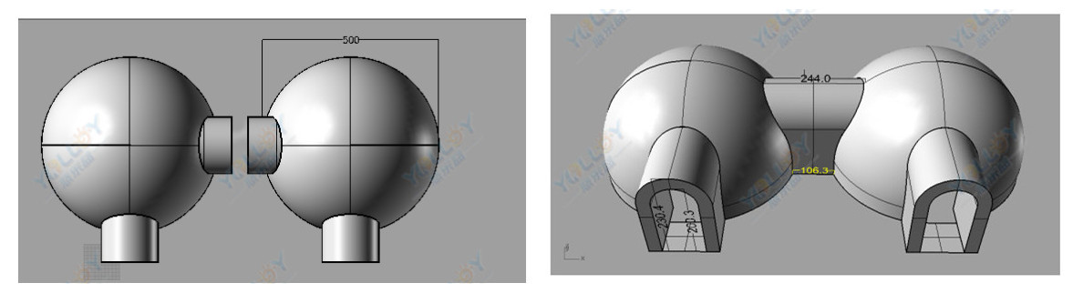 How to design the clean dome tent