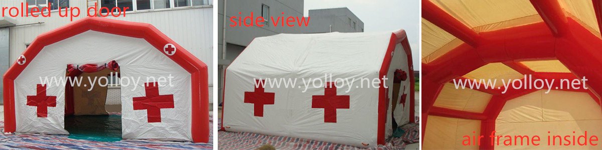 outdoor inflatable medical tent for emergency
