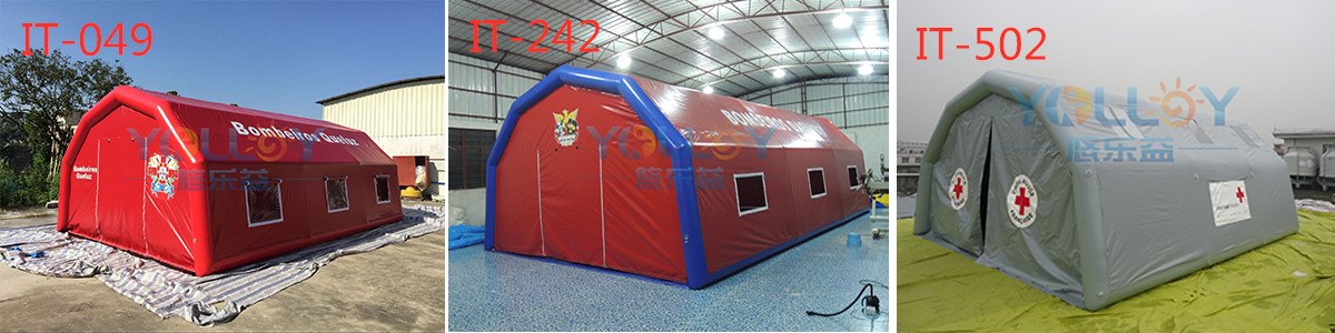 inflatable medical aid tents