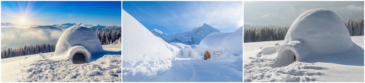 inflatable igloo