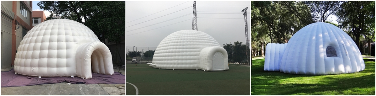 inflatable dome tent