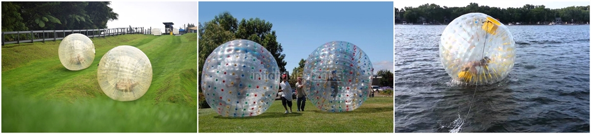 inflatable zorb ball