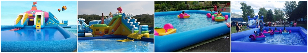 aqua inflatable swimming pool