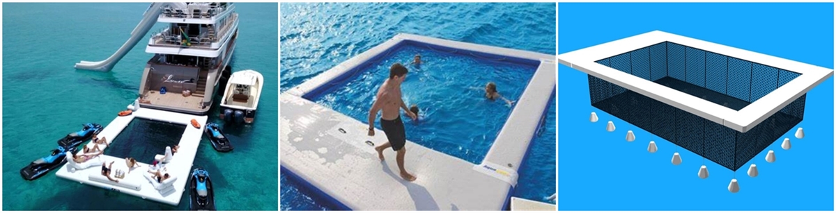 inflatable yacht pools