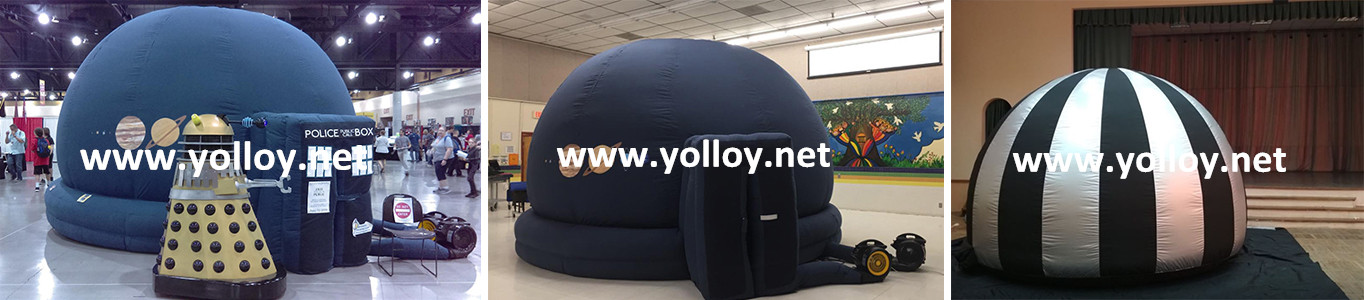 Clients' feedback of inflatable portable planetarium projection dome