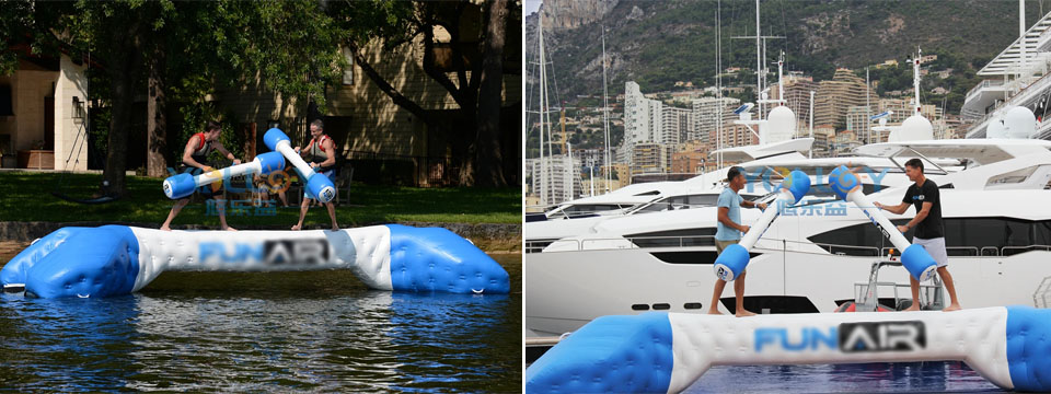 yatch water jousting