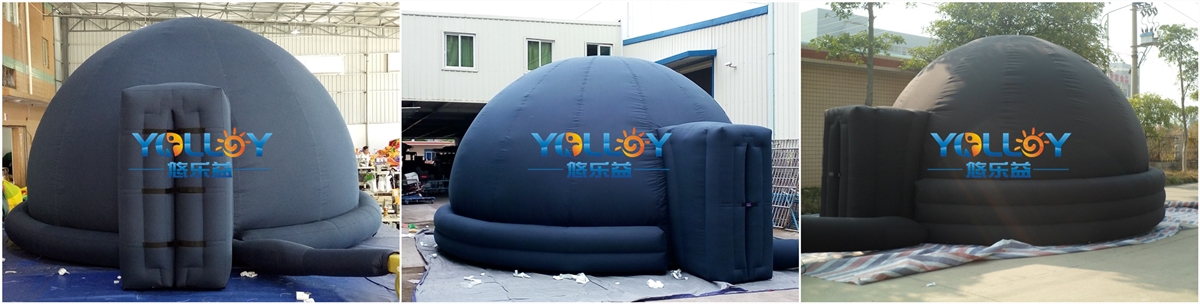 inflatable planetarium dome