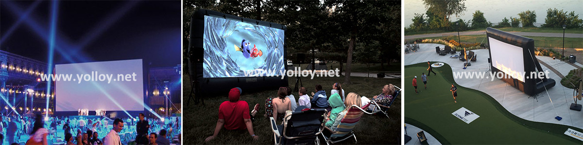 Clients' feedback of outdoor inflatable tv screen