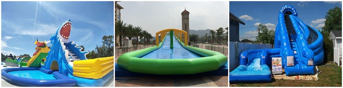 inflatable water slide