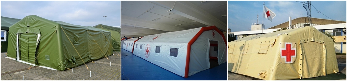 inflatable medical tent