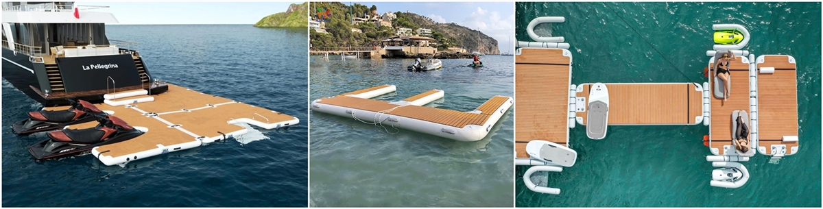 inflatable jet ski dock