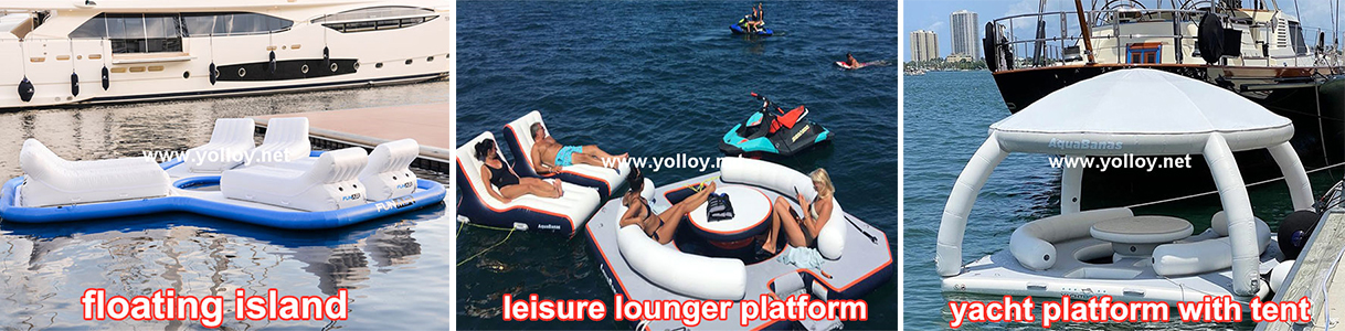 more related inflatable platform for yachts