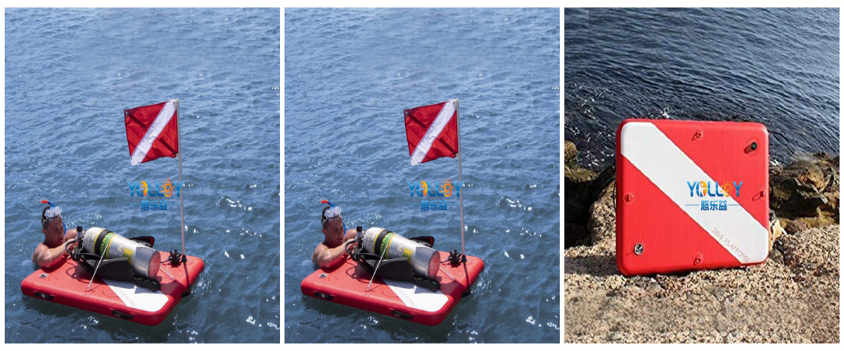 inflatable dive platform