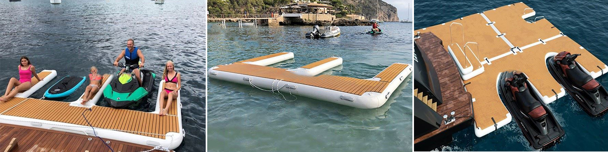 Float Yacht Deck Inflatable Motor Boat Dock