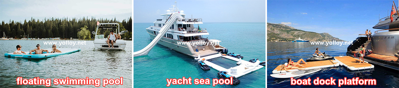 more related inflatable platform for yachts